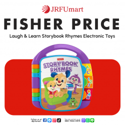 Fisher Price Laugh & Learn Storybook Rhymes Electronic Toys For Kids, Educational Toys For Toddlers