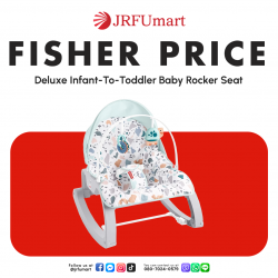 Fisher Price Deluxe Infant-To-Toddler Baby Rocker Seat - Pacific Pebble Rocking Chair For Baby