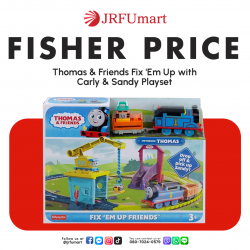 Fisher-Price Thomas & Friends Fix 'Em Up with Carly & Sandy Playset