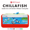 Chillafish Quadie Grow with Me Blue 4-Wheeler Training Bike