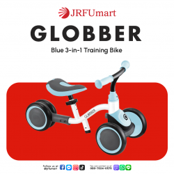 Globber Blue 3-in-1 Training Bike