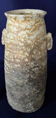 自然釉花入(Shizenyu Hanaire)/ Natural glaze flower vase【④】