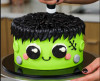 Halloween Green Cake