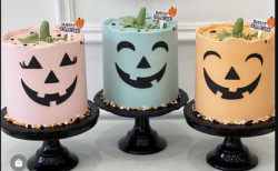 Halloween Cake Light Color