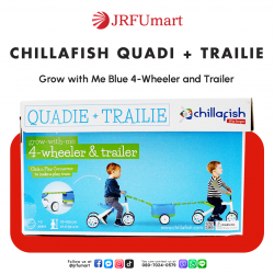 Chillafish Quadi + Trailie Grow with Me Blue  4-Wheeler and Trailer 1