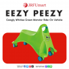 Eezy Peezy Googly Whirlee Green Monster Ride-On Vehicle