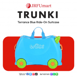 Trunki Terrance Blue Ride-On Suitcase