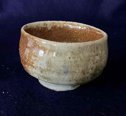 自然釉ぐい呑み(Shizenyu Guinomi)/ Natural glaze large sake cup【③】