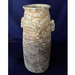 自然釉花入(Shizenyu Hanaire)/ Natural glaze flower vase【④】