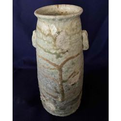 自然釉花入(Shizenyu Hanaire)/ Natural glaze flower vase【④】