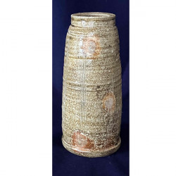 自然釉花入(Shizenyu Hanaire)/ Natural glaze flower vase【➈】