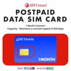 DATA SIM CARD 200kbps 1months contract