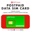 DATA SIM CARD 200kbps  3months contract