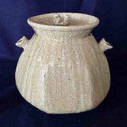 自然釉水差(Shizenyu Mizusashi)/ Natural glaze water jug【➁】