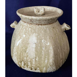 自然釉水差(Shizenyu Mizusashi)/ Natural glaze water jug【➁】