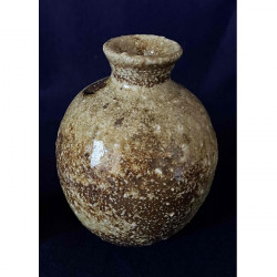 自然釉徳利(Shizenyu Tokkuri)/ Natural glaze sake bottle【➄】