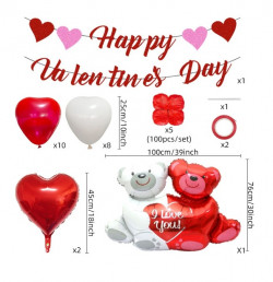 【2sets】Balloon set for Valentine's Day