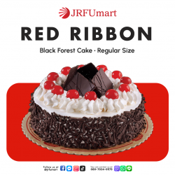 Red Ribbon Black Forest Cake Regular size