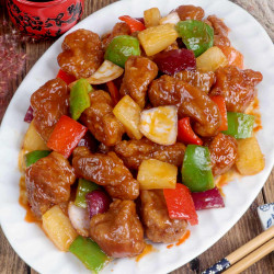 Sweet and Sour Pork or Fish Party Tray
