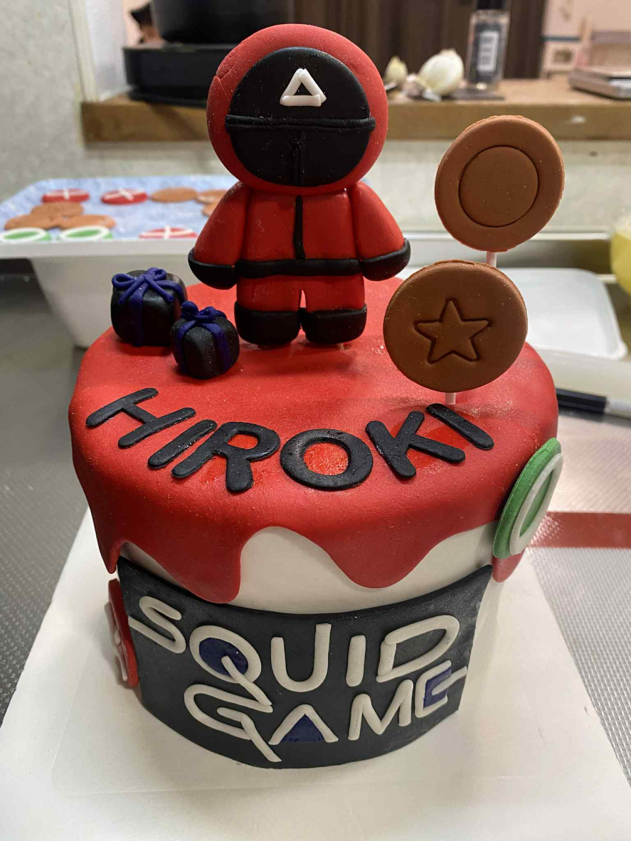 Squid Game Cake 1