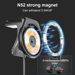 Magnetic Wireless Charging Car Phone Holder [#a3]