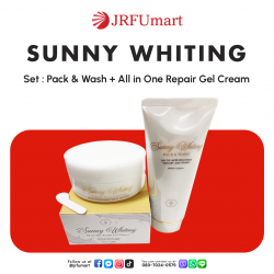 【SET 】Sunny Whiting  Pack & Wash  and  All in One Repair Gel Cream