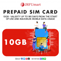 PREPAID SIM CARD 10GB180Days