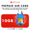 PREPAID SIM CARD 10GB180Days