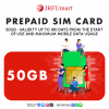 PREPAID SIM CARD 50GB180Days