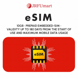 eSIM PREPAID SIM CARD 10GB 180Days
