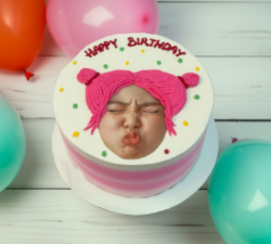 Funny Face Cake